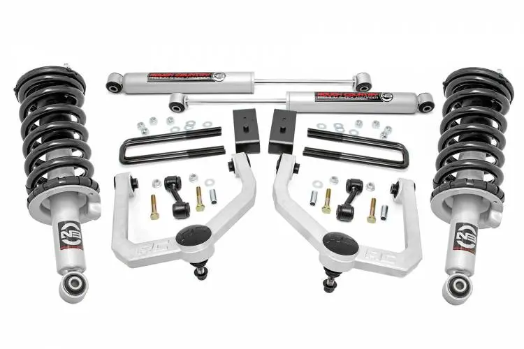 Rough Country | 2004-2024 Nissan Titan 4Wd 3 Inch Lift Kit - N3 Struts - N3 Shocks 1