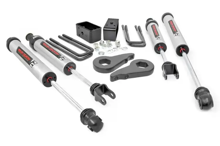Rough Country | 1999-2007 Gm 1500 4Wd 1.5 Inch To 2 Inch Lift Kit - V2 Shocks 1