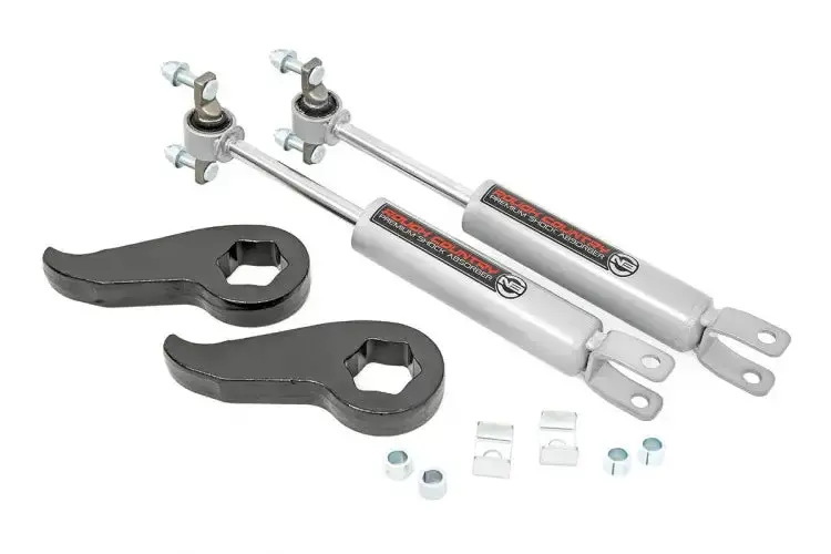 Rough Country | 2020-2025 Gm 2500 Hd / 3500 Hd 1.5 To 2 Inch Leveling Kit - N3 Shocks 1