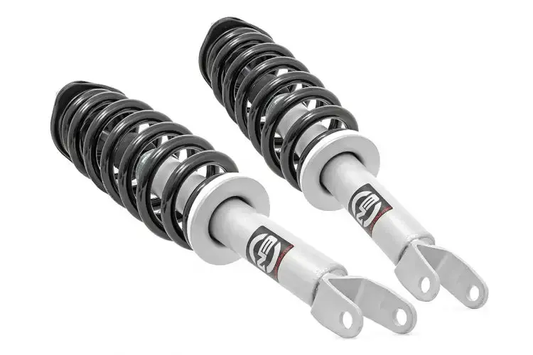 Rough Country | 2019-2024 Dodge Ram 1500 2 Inch Leveling Kit Loaded Strut 1