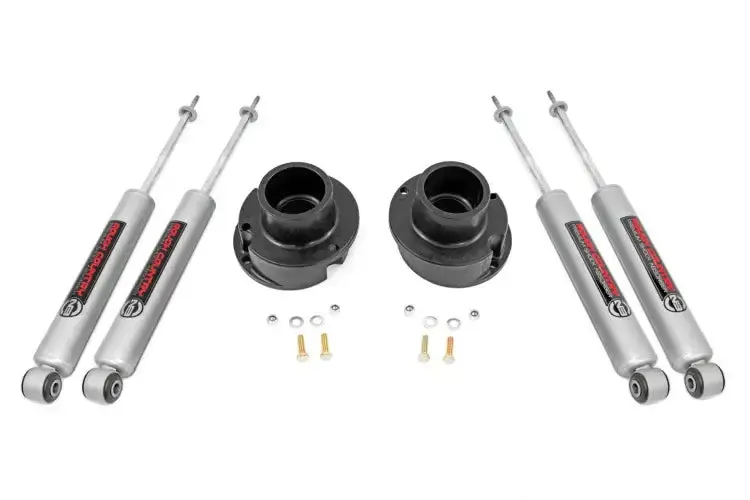 Rough Country | 2013+ Dodge Ram 3500 4Wd 2.5 Inch Leveling Kit - M1 Shocks 1