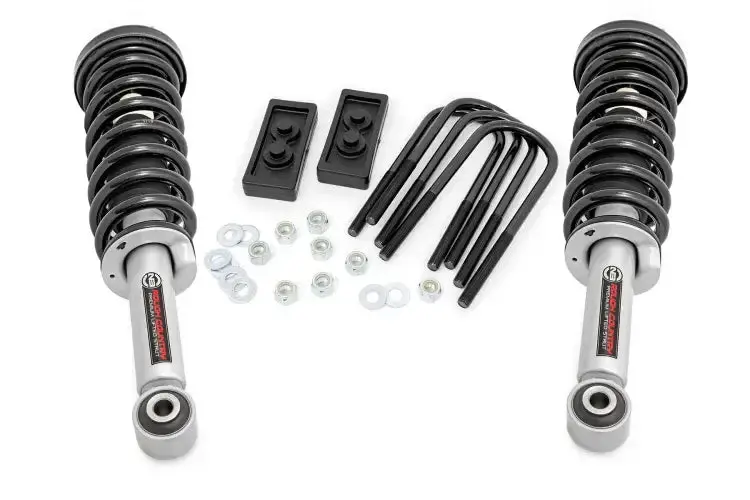 Rough Country | 2021-2023 Ford F150 Tremor 4Wd 2.5 Inch Lift Kit - N3 Struts 1
