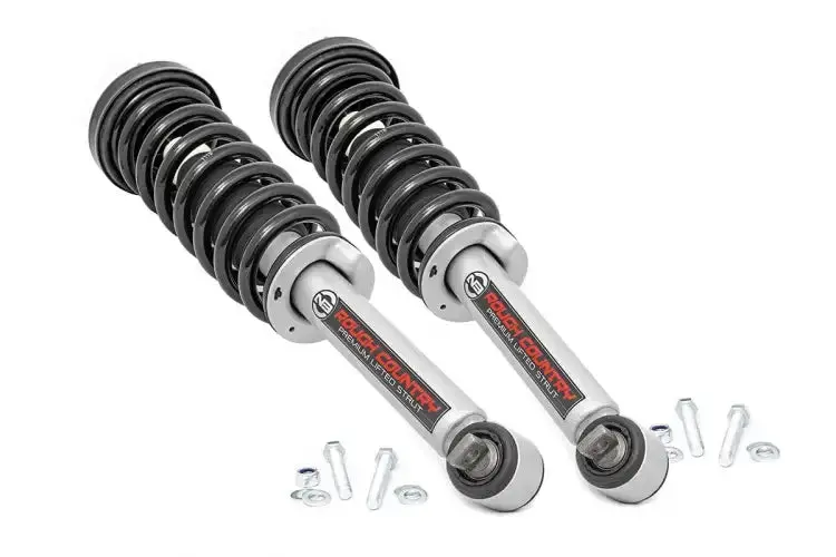 Rough Country | 2019-2023 Ford Ranger 4Wd 2 Inch Leveling Kit Loaded Strut 1