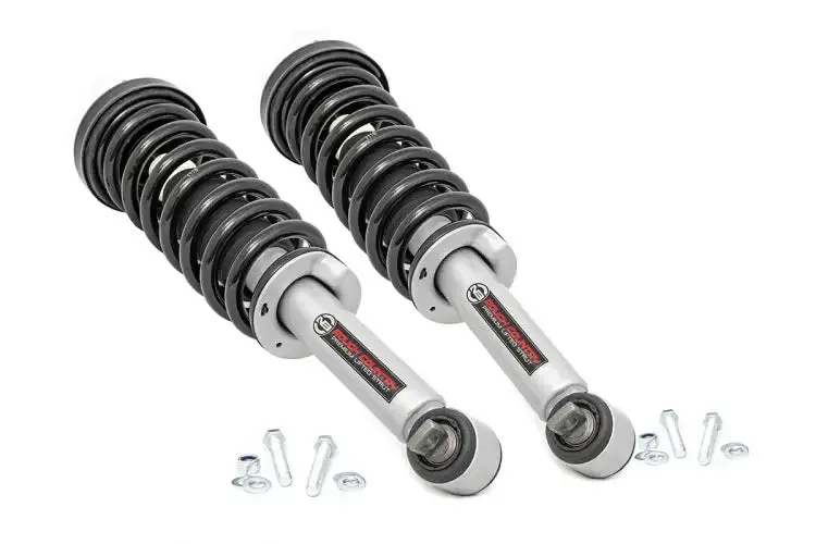 Rough Country | 2014-2025 Ford F150 4Wd 2 Inch Leveling Kit Loaded Strut 1