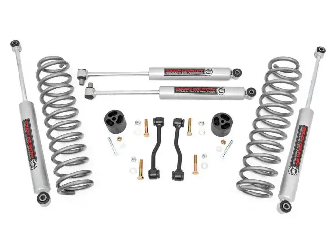 Rough Country | 2020-2023 Jeep Gladiator Jt 4Wd 2.5 Inch Leveling Kit With Premium N3 Shocks 1
