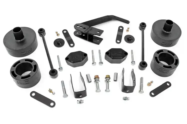 Rough Country | 2007-2018 Jeep Wrangler Jk 2.5 Inch Lift Kit Without Shocks | 635 1