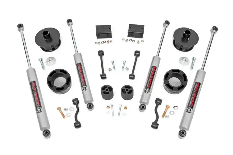 Rough Country | 2018-2023 Jeep Wrangler Jl 4Wd 2.5 Inch Lift Kit With Premium N3 Shocks | 67730 1