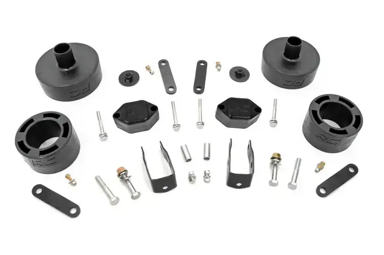Rough Country | 2007-2018 Jeep Wrangler Jk 2.5 Inch Spacer Lift Kit | 656 1