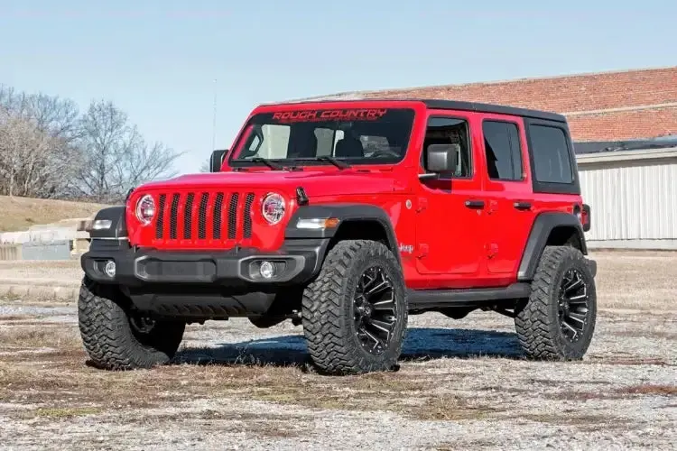 Rough Country | 2018-2023 Jeep Wrangler Jl 4Wd 2.5 Inch Lift Kit With M1 Monotube Shocks 2