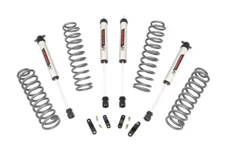 Rough Country | 2007-2018 Jeep Wrangler Jk 2Wd / 4Wd 2.5 Inch Lift Kit With V2 Monotube Shocks | 67970 1