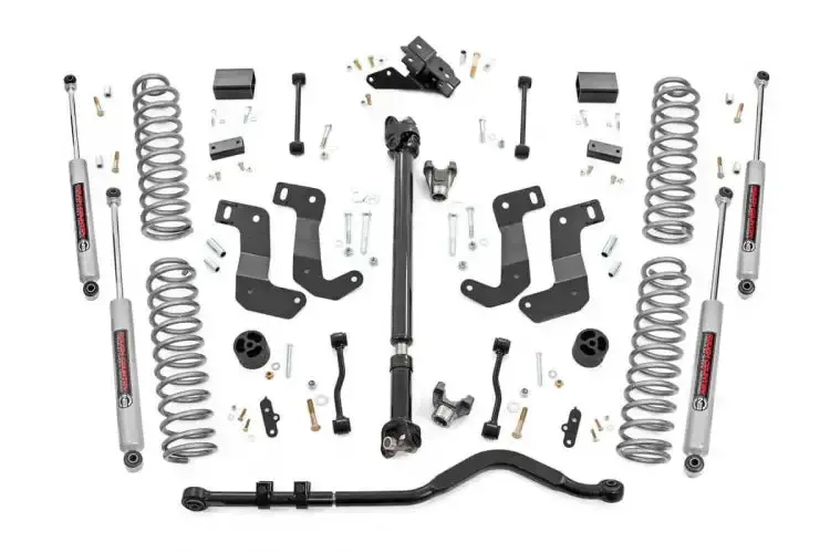 Rough Country | 2018-2023 Wrangler Jl Non-Rubicon 3.5 Inch Lift Kit With Premium N3 Shocks | 62730 1