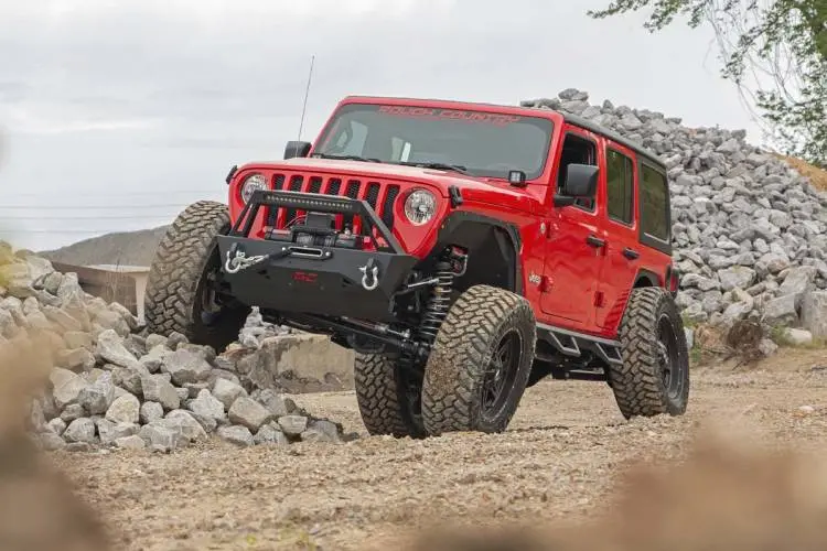 Rough Country | 2018-2023 Jeep Wrangler Jl 4Wd 6 Inch Long Arm Lift Kit With Premium N3 Shocks 2