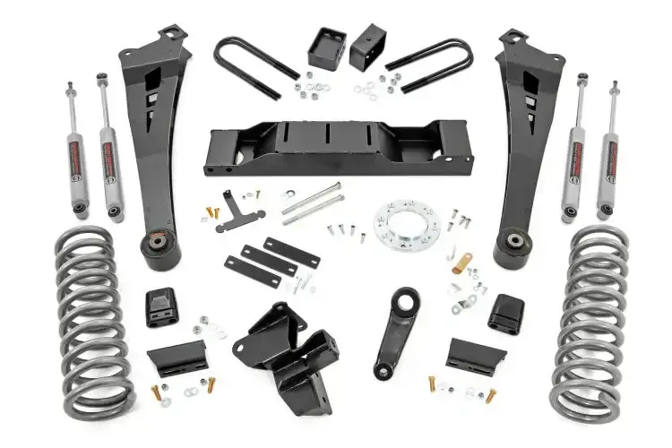 Rough Country | 2019-2024 Dodge Ram 3500 4Wd 5 Inch Lift Kit - Aisin Transmission 1