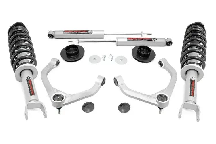 Rough Country | 2019-2022 Dodge Ram 1500 2Wd / 4Wd 3.5 Inch Lift Kit - Lifted M1 Struts - M1 Shocks 1