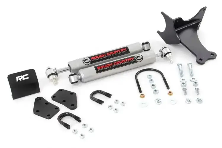 Rough Country | 2005-2022 Ford Super Duty 4Wd Dual N3 Steering Stabilizer 1