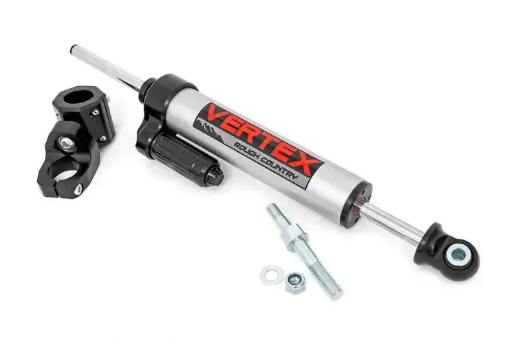 Rough Country | 2007-2018 Jeep Wrangler Jk Pass-Through Vertex Steering Stabilizer | 680900 1