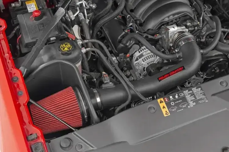 Rough Country | 2014-2018 Gm 1500 Silverado / Sierra 5.3 / 6.2 Cold Air Intake - With Pre Filter 2