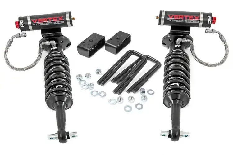 Rough Country | 2007-2018 Gm 1500 2.5 Inch Leveling Kit - Vertex Coilovers 1
