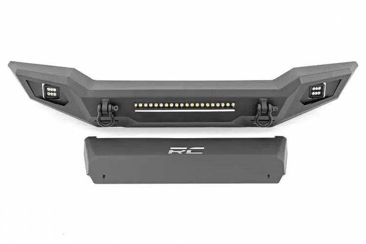 Rough Country | Jeep Gladiator Jt / Wrangler Jk / Jl Front Bumper With Integrated Skid Plate 1