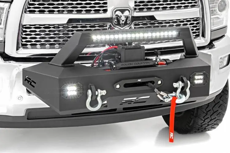 Rough Country | 2014-2018 Dodge Ram 2500 2Wd / 4Wd Exo Winch Mount Kit 1