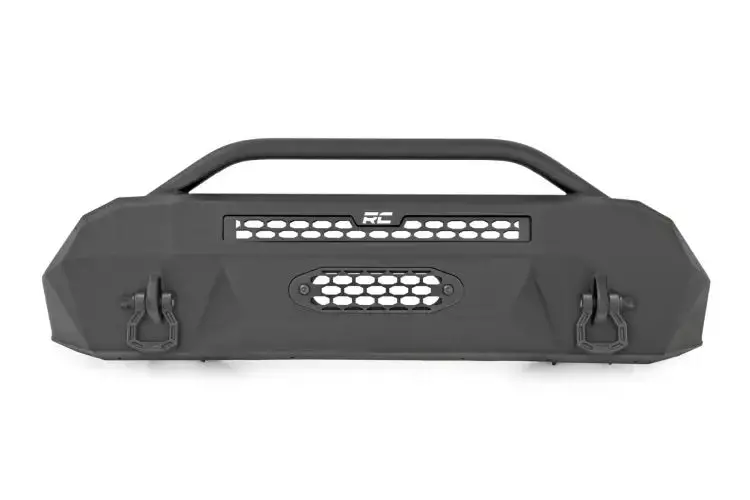 Rough Country | 2016-2023 Toyota Tacoma Hybrid Front Bumper - Winch Mount Only - No Lights 1