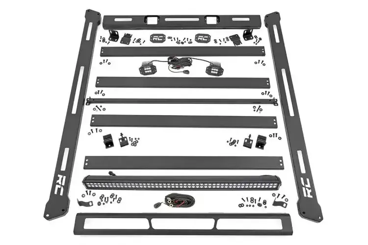 Rough Country | 2007-2018 Jeep Wrangler Jk 4Wd Roof Rack Without Led Lights | 10605 2