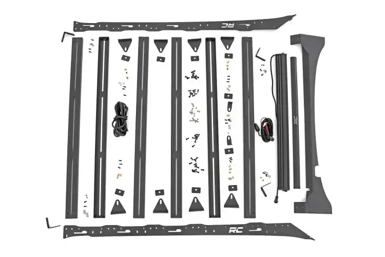 Rough Country | 2015-2018 Ford F150 2Wd / 4Wd Roof Rack - With Front Facing Led Light 1