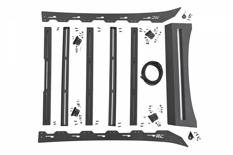 Rough Country | 2005-2023 Toyota Tacoma 2Wd / 4Wd Roof Rack With Led Lights | 73107 1