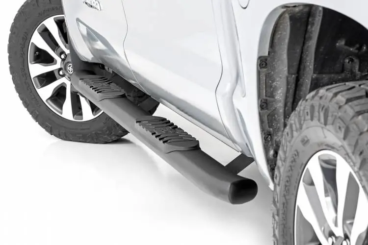 Rough Country | 2007-2021 Toyota Tundra 2Wd / 4Wd Black Oval Nerf Steps | 21009 1