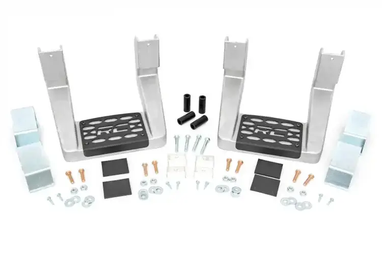 Rough Country | Universal Aluminum Single Hoop Step (Pair) 1