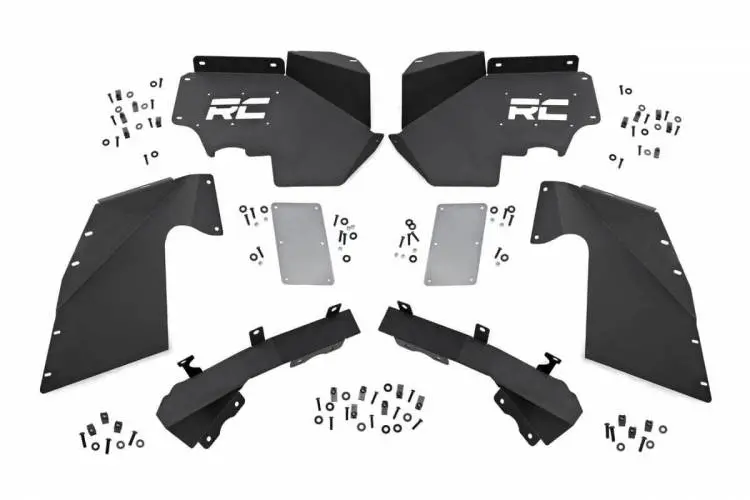 Rough Country | 2007-2018 Jeep Wrangler Jk 4Wd Front Inner Fenders (Only For Vertex Shocks) 1