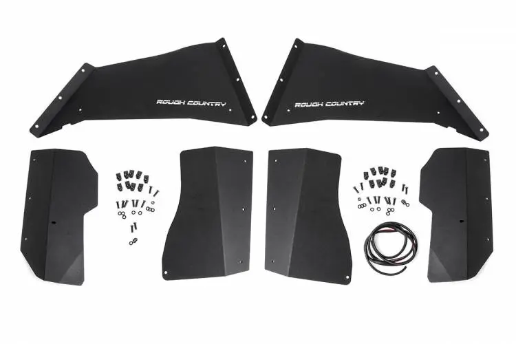 Rough Country | 2007-2018 Jeep Wrangler Jk 4Wd Rear Inner Fenders (Only For Vertex Shocks) 1