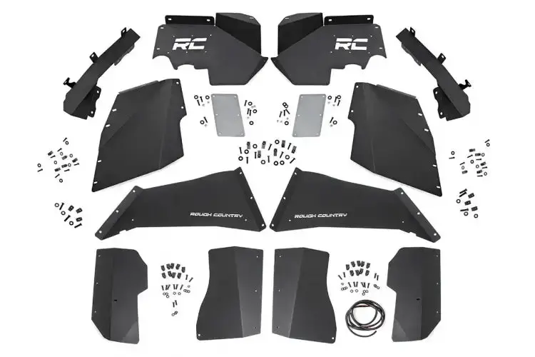 Rough Country | 2007-2018 Jeep Wrangler Jk 4Wd Front & Rear Inner Fenders 1