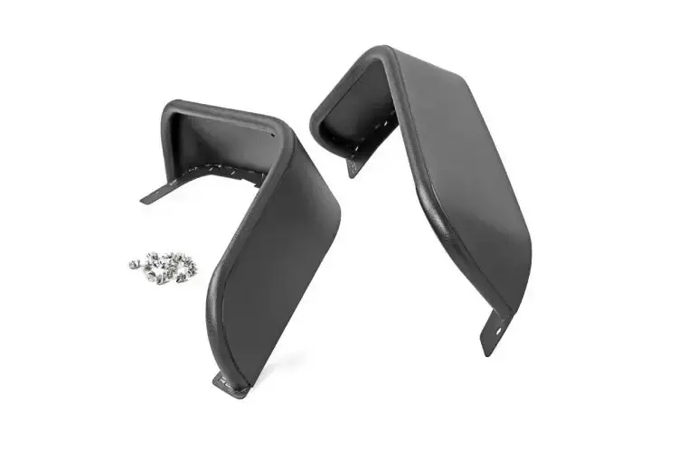 Rough Country | 2007-2018 Jeep Wrangler Jk Steel Flat Rear Fender Flares 1