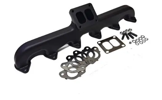 Steed Speed | T4 12V Cummins Angled Flange Exhaust Manifold 1