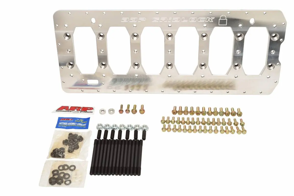 Beans Diesel | Kit - Bdp Aluminum Gridlock Girdle Common Rail Main Girdle Kit With Bolt Kit And Arp Studs 1