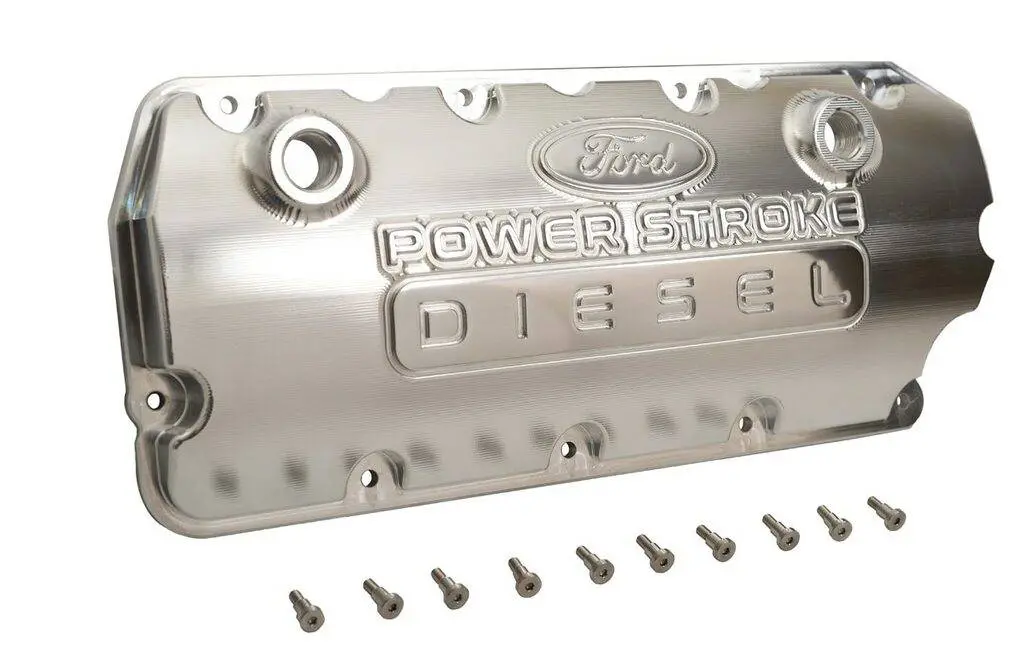 Beans Diesel | 08-10 6.4 Power Stroke Billet Valve Covers No Logo Or Bean Machine Logo 1