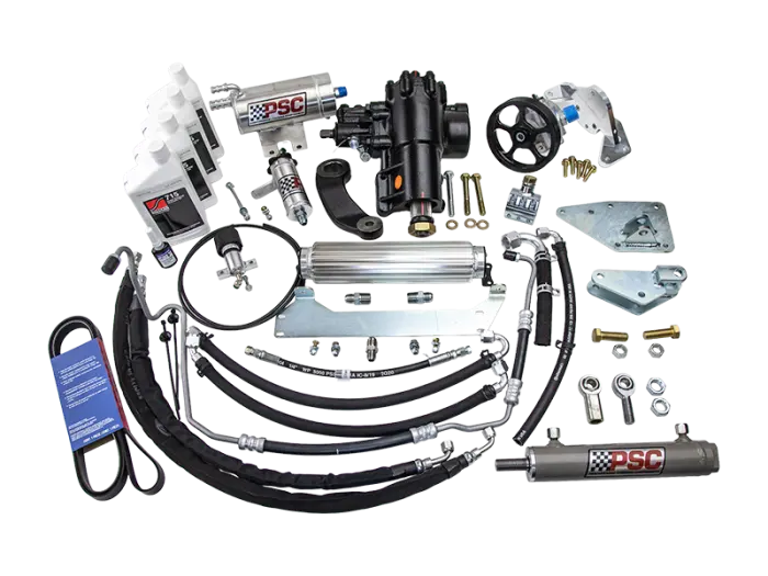 Psc | 2018-2020 Jeep Wrangler Jl 3.6 Non-E Torque With Oe Axle And Oe Tie Rod Cylinder Assist Steering Kit 1