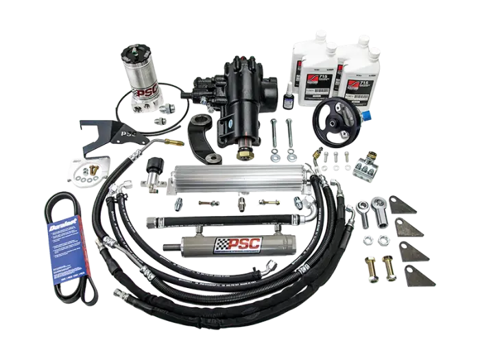 Psc | 2007-2011 Jeep Wrangler Jk 3.8 With Aftermarket Front Axle 6.75 Inch Lock To Lock Cylinder Assist Steering Kit (No Clamp) 1