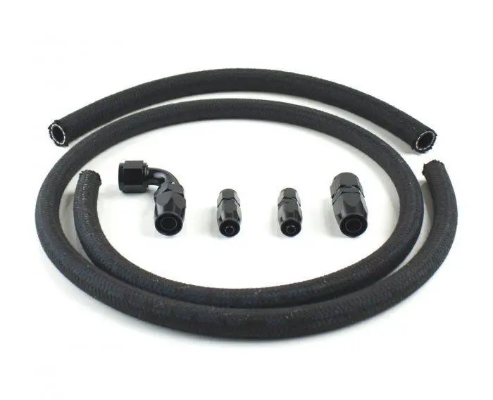 Psc | Hose Installation Kit With Gloss Black Fittings For Psc Remote Reservoir (Hydroboost) *Discontinued* 1