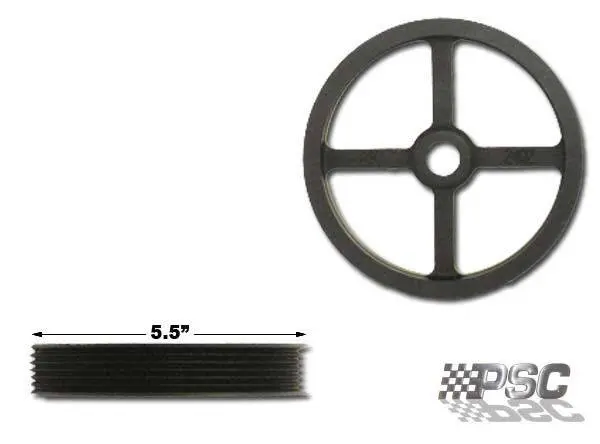 Psc | 5.5 Inch Power Steering Pump Pulley (Serpentine) *Discontinued* 1