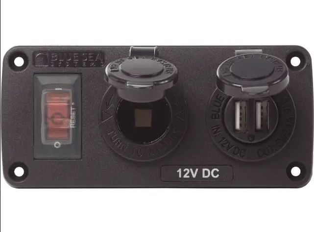 Genesis Offroad | Two Socket Accessory Panel 1