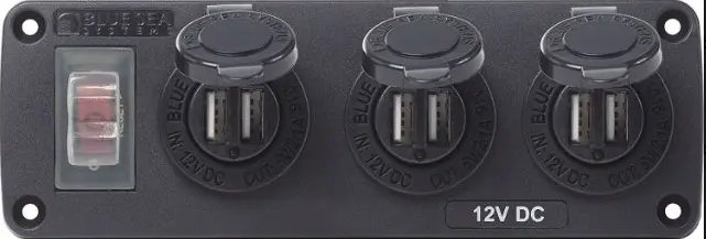 Genesis Offroad | Three Socket Accessory Panel 1