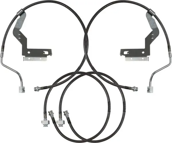 Carli Suspension | 2017-2024 Ford Super Duty Extended Front Brake Lines - Leveling Systems 1