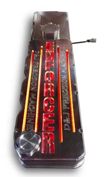 D&J Precision | 2003-2005 Dodge Ram 5.9L Cummins Custom Led Billet Valve Cover *Discontinued* 1