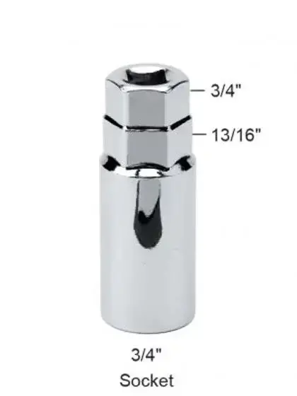Innov8 Racing | Plastic Lined 3/4 Inch Lug Nut Socket 1