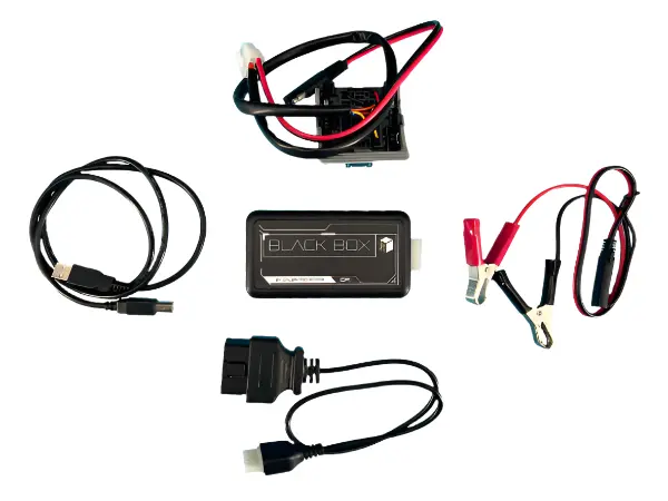 Calibrated Power | 2020-2021 Ford 6.7L Power Stroke Switch On The Fly And Tcm Tuning - Black Box Tuner 1