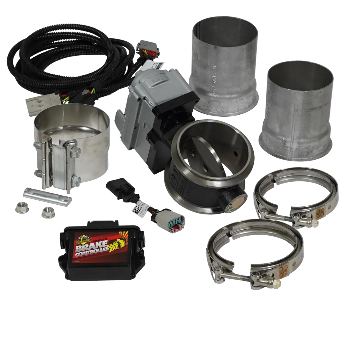 Bd Diesel | 2007.5-2017 Dodge Ram 2500 / 3500 6.7L Cummins 4 Inch Electronic Exhaust Brake 1