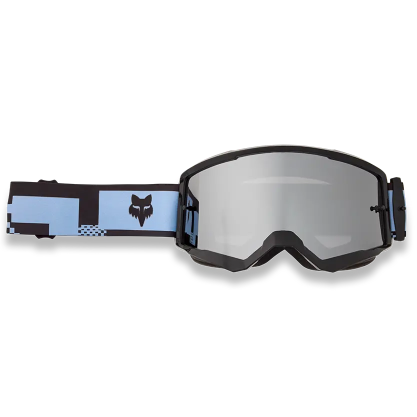 Fox Main Digi Image Goggles - Silver Mirror Lens (Light Slate Blue) 1