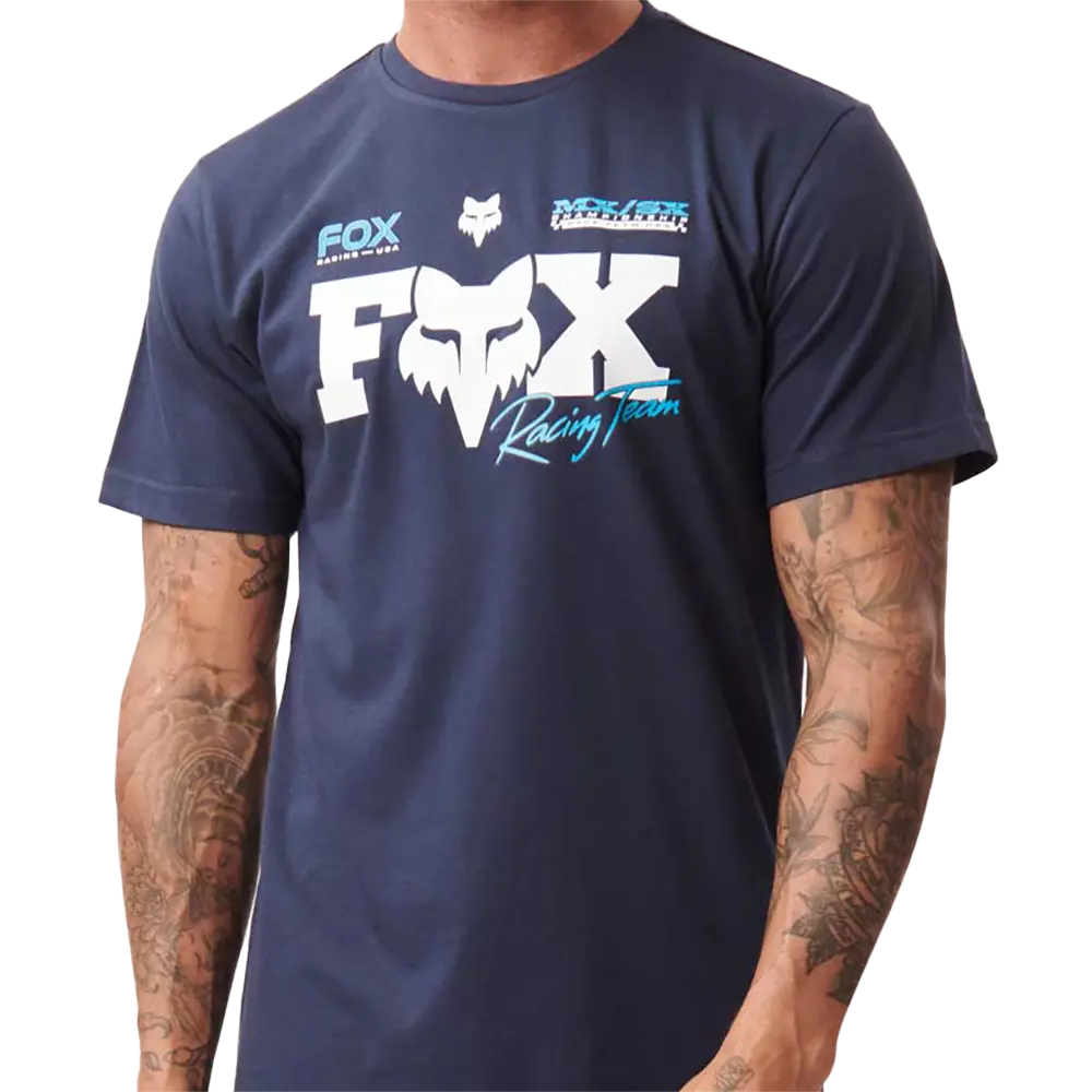 Fox Rival Ss Tee (Summit Navy) 1